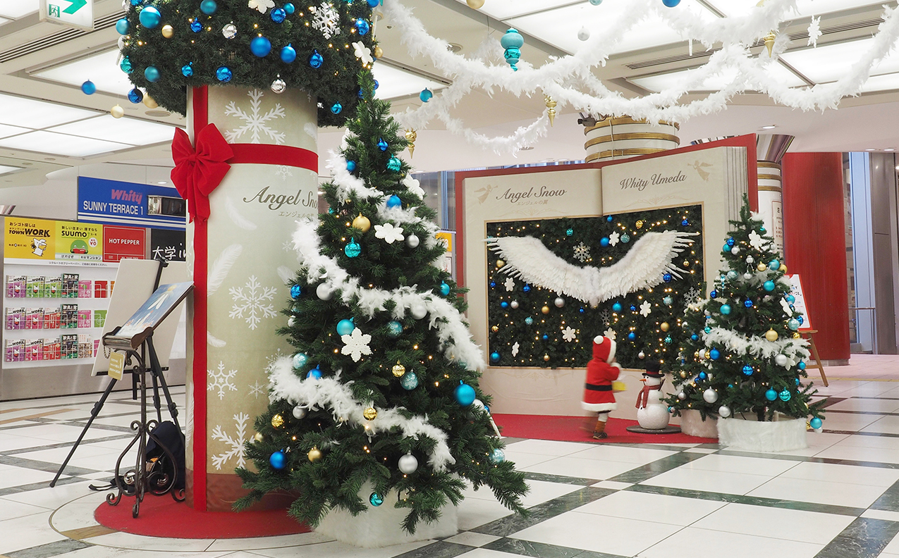 【クリスマスイベント装飾】ストーリー性のある“映える”装飾で「泉の広場」のラストシーズンを華々しくPR。